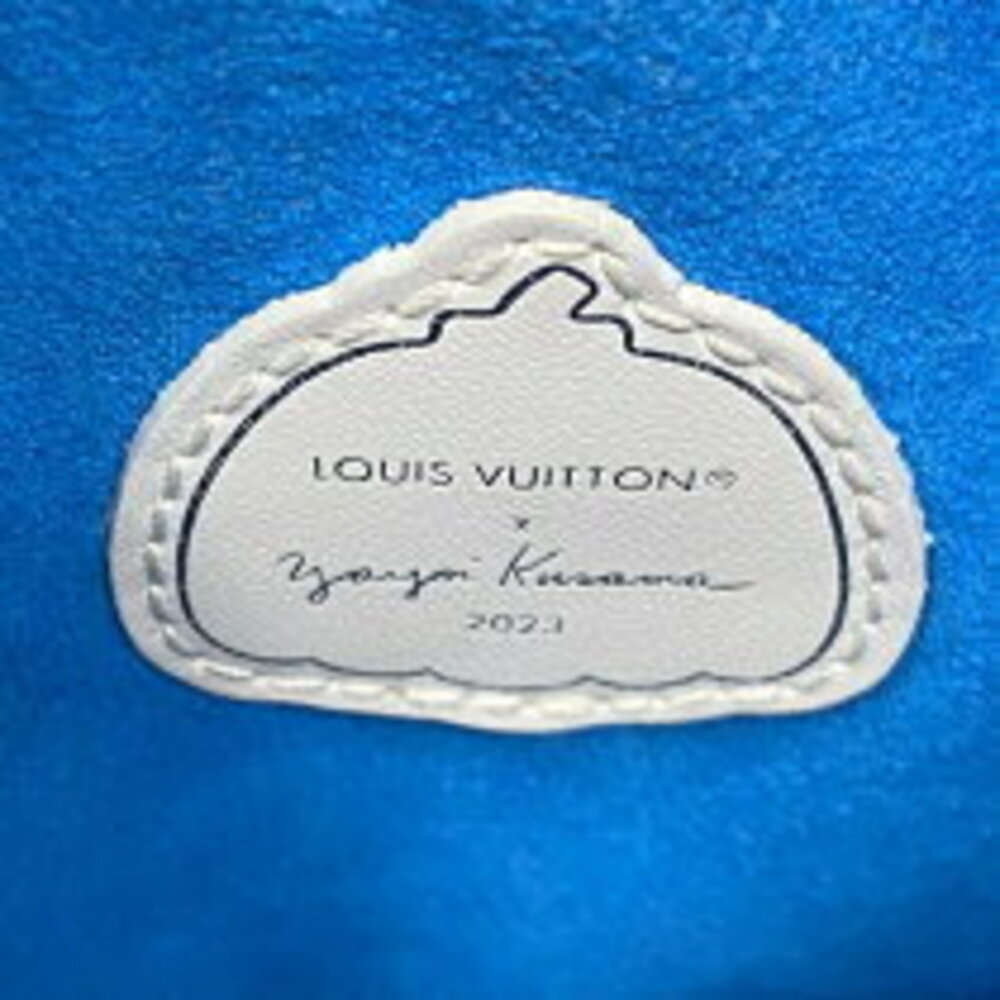 Louis Vuitton Noe collaboration Yayoi Kusama blue shoulder bag - Picture 7 of 11